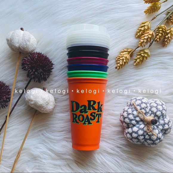 🎃NEW RARE🖤Starbucks Box Glow in the Dark Hot Cup - Picture 7 of 13